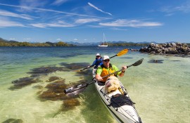 Sea kayaking